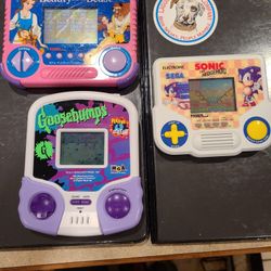 Vintage 90s Handheld Consoles