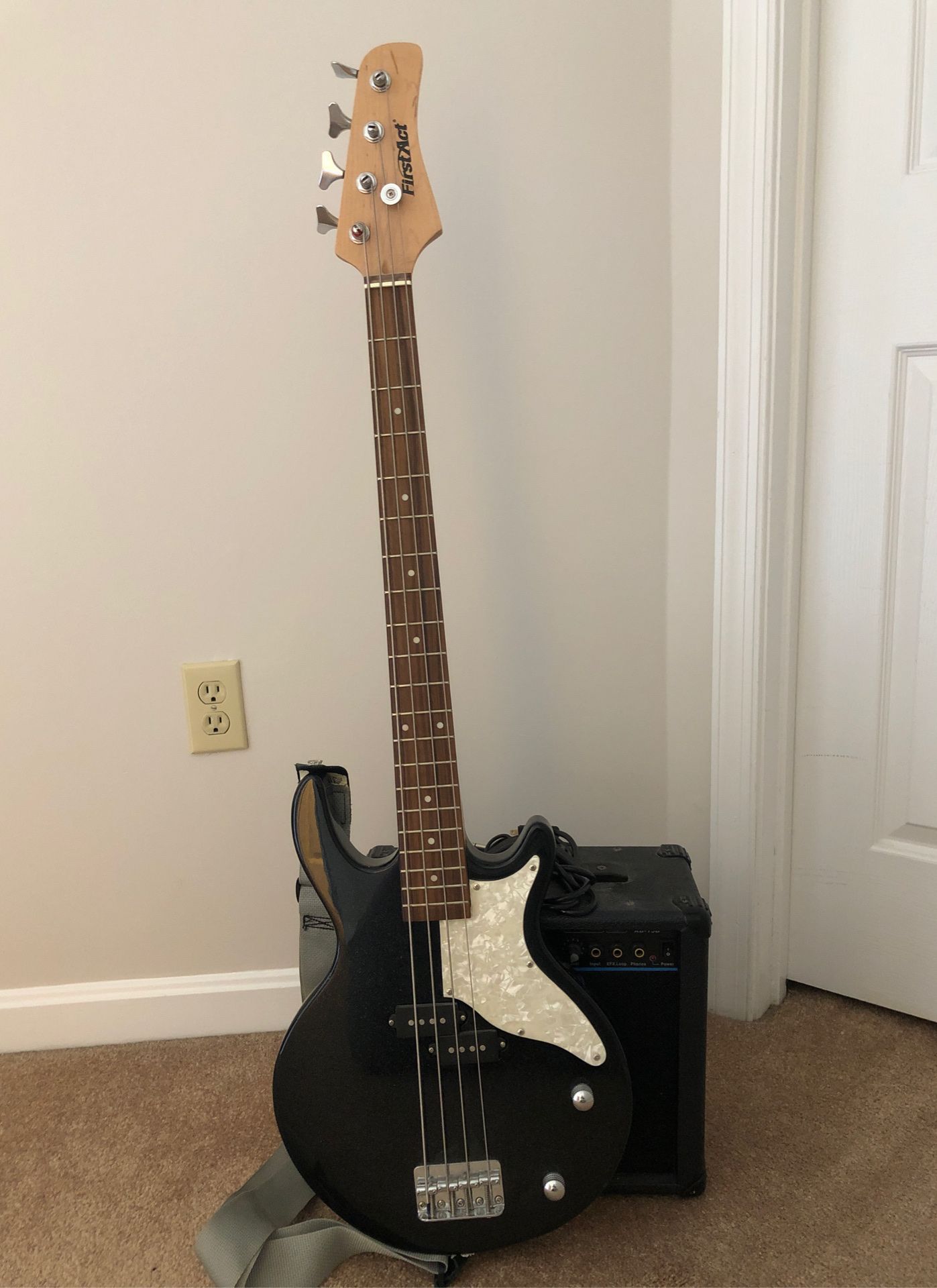 Bass Guitar and Amplifier for Sale