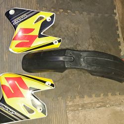 DRZ 400 BODY PLASTICS/FAIRINGS 