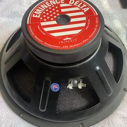 15” EMINENCE DELTA with crossover + Tweeter