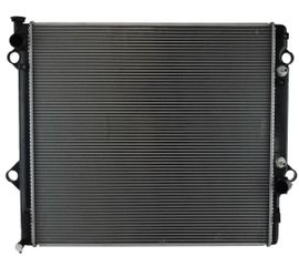 Radiator 1 Row Aluminum Core 25.5 Inch Core Compatible with 2003-2009 Toyota 4Runner 4.7L V8 2003-2009 Lexus GX470 4.7L V8