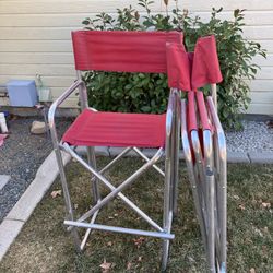 Director Chairs, Aluminum Folding, Light Weight, $50. Each