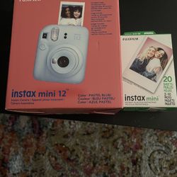 FUJIFILM INSTAX MINI CAMERA WITH FILM