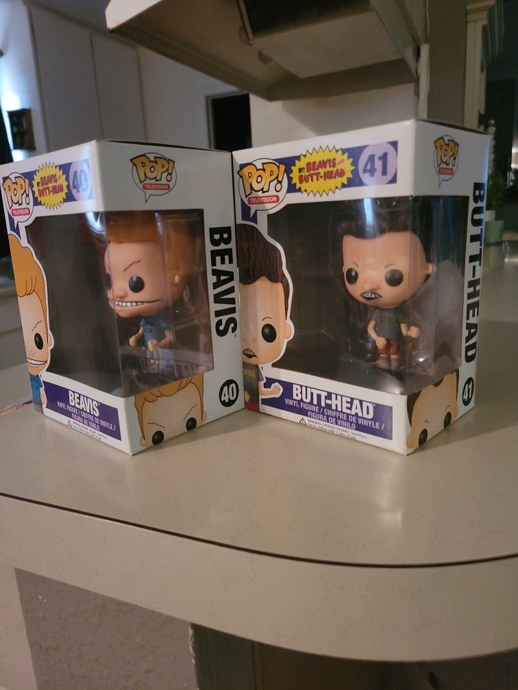 BEAVIS & BUTTHEAD Funko Pop Never Opened (Price For Set)