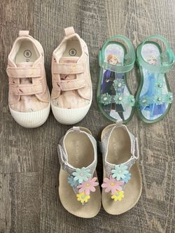 Girls Shoes Size 8T - $5 Each Or $13 For All