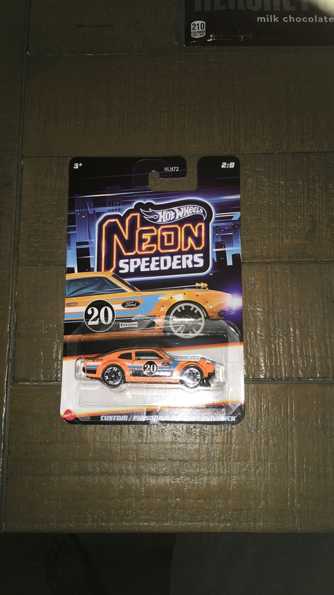 Hot Wheels 2025 Neon Speeders ~ CUSTOM PERSONNALISE FORD MAVERICK