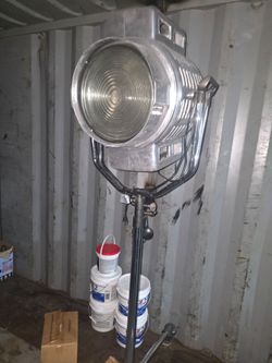 Large Fresnel Studio Spotlight on Stand