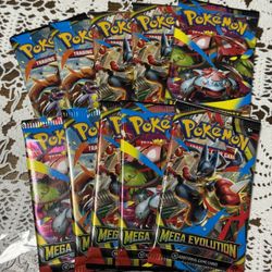Pokemon Mega Evolution Single Packs 