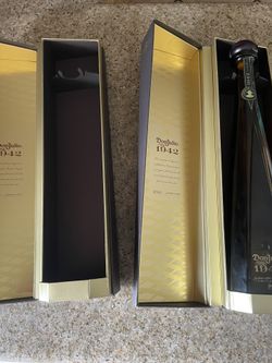 Don Julio 1942 Empty Bottle And Boxes