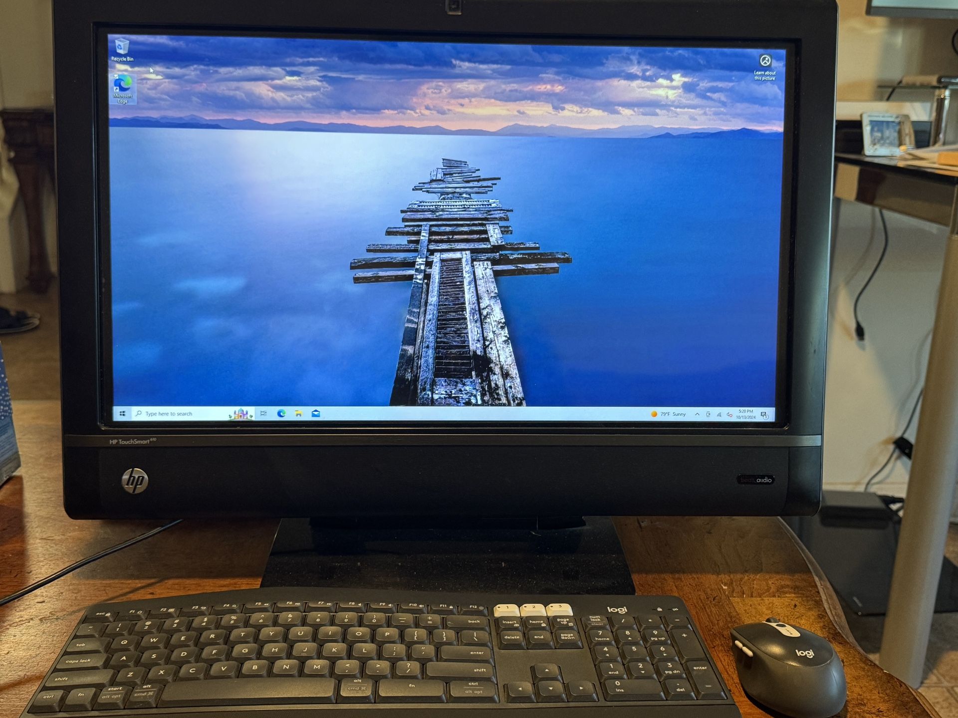 HP 27inch Intel i5 All in One Desktop Computer WiFi