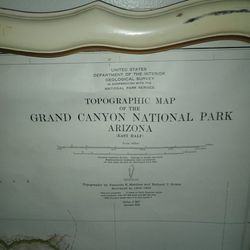 Topographical Maps of Grand Canyon