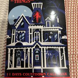 Stranger Things 11 Day Bath Bomb Advent Calendar 