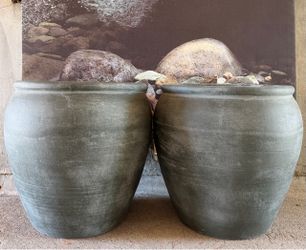 Set of 2 Extra Large Oaxaca Pot Planters
