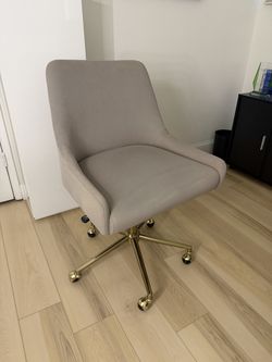 Taupe Vanity Chair for sale