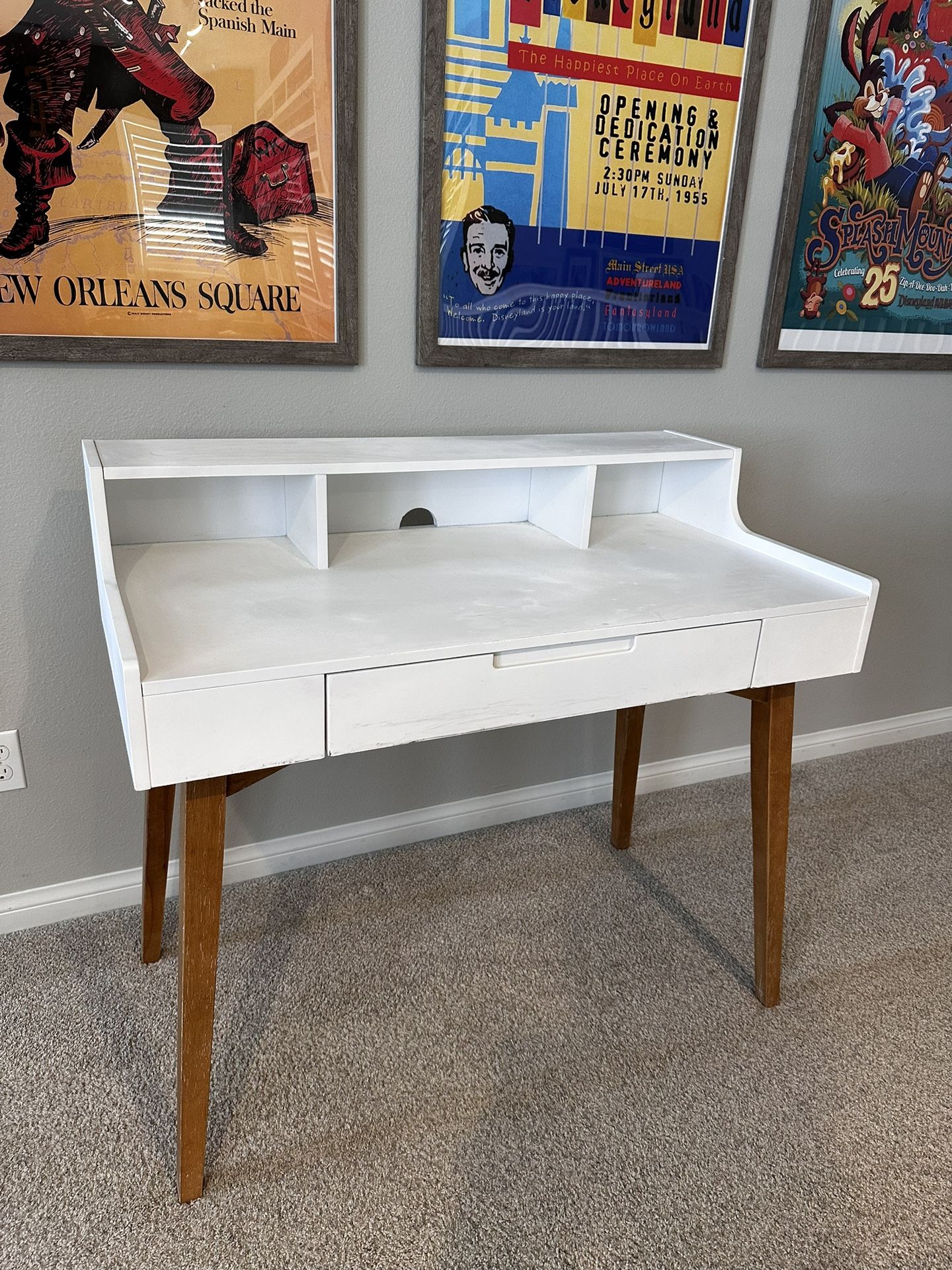 World market Computer Writing Desk Table White