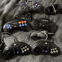 Vintage SEGA Genesis Controllers 