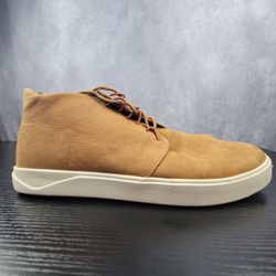 OluKai Nana Hele Boot-Sneakers Natural Leather Lace Up Waterproof Size M12