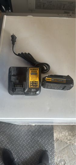 Battery and charger dewalt