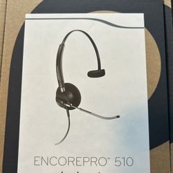 Plantronics EncorePro 510 Monaural Over-the-Head Headset PLNHW510