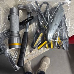Flashlight And Tools