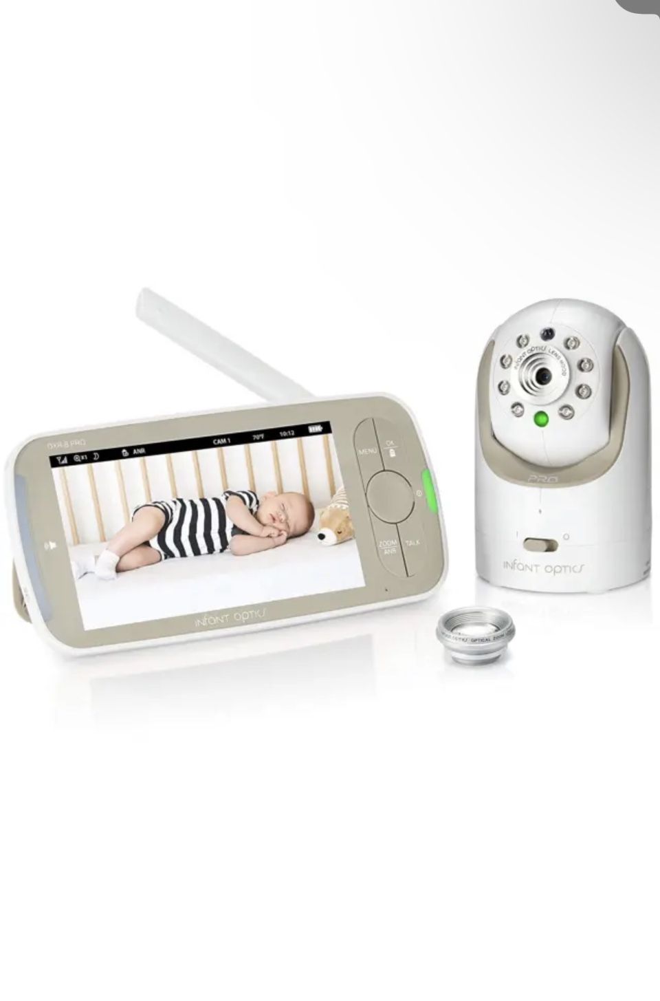 Infant Optics DXR-8 PRO Baby Monitor With 5" Screen HD 720p Resolution and ANR