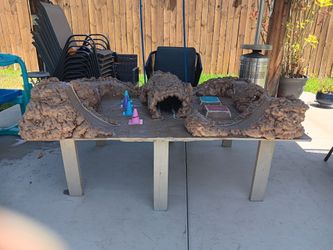 Handmade MonsterTruck play table