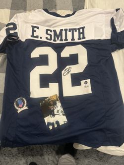 Emmitt Smith Autographed Jersey