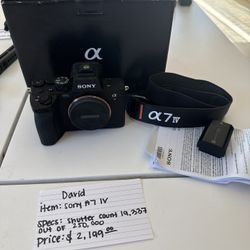 Sony A7 IV