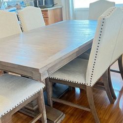 Dinning Table Set with six chairs 