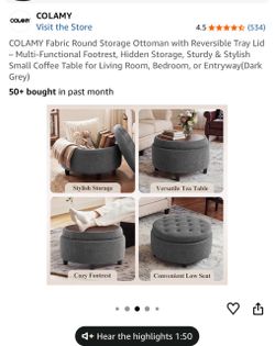 Colmay Coffee Table / Storage