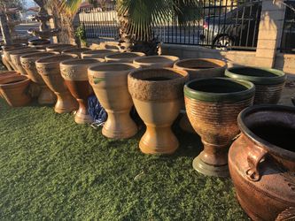 Clay pots