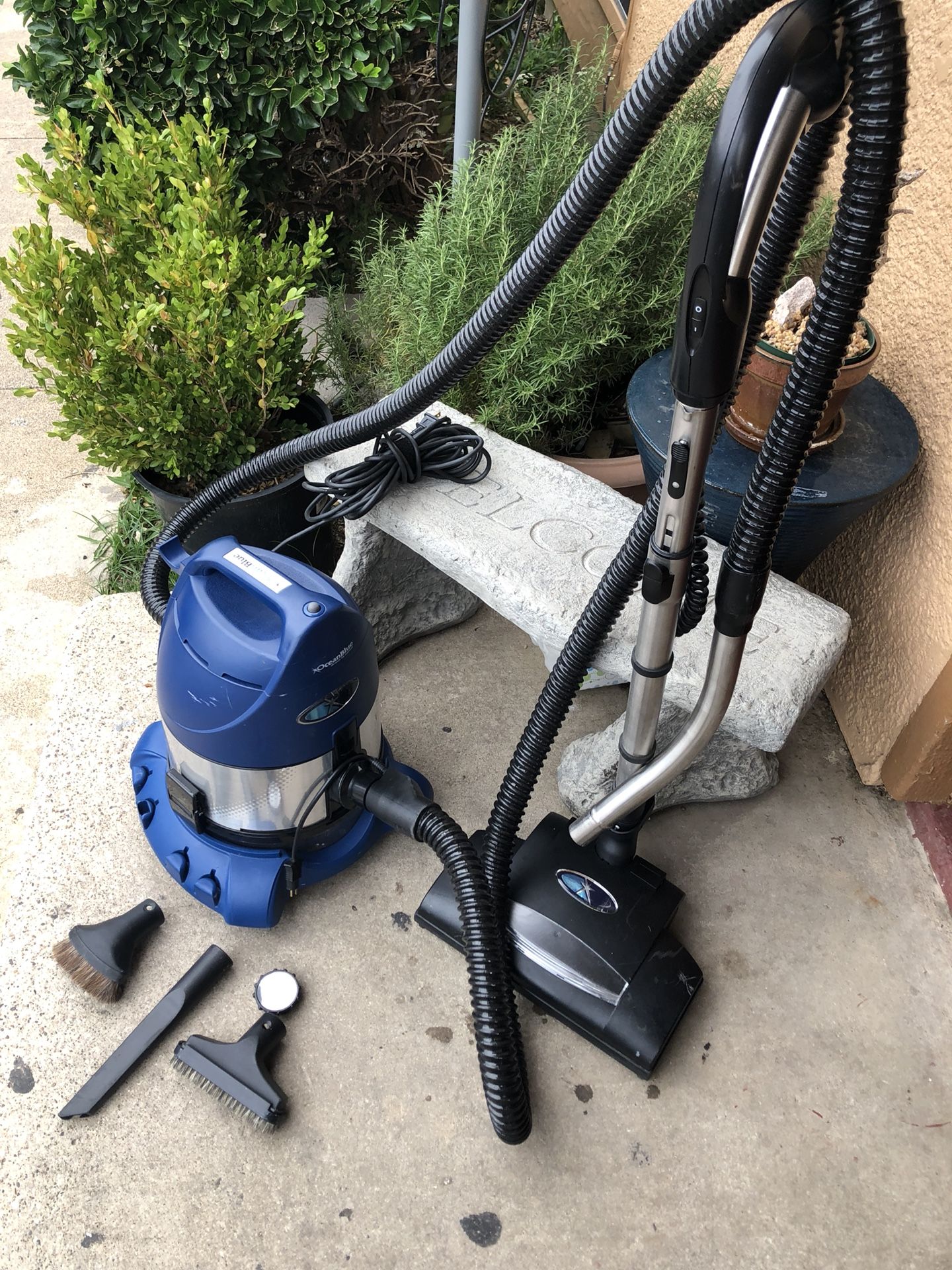 Ocean Blue Vacuum Parts