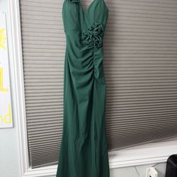 Vintage Emerald Green Dress