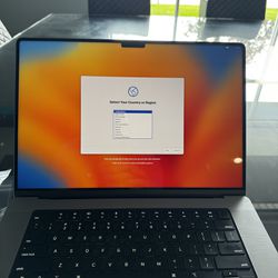 2021 MacBook Pro 16” M1