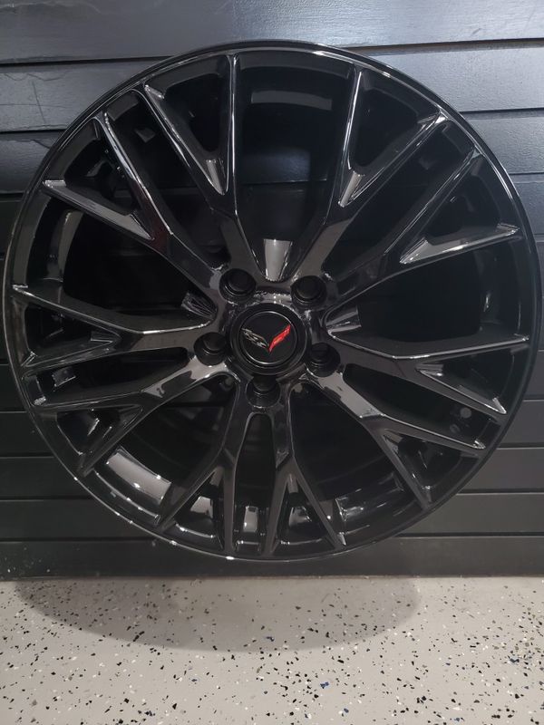 19 and 20 inch Corvette Z06 style wheels fits c6 and c7 corvette base