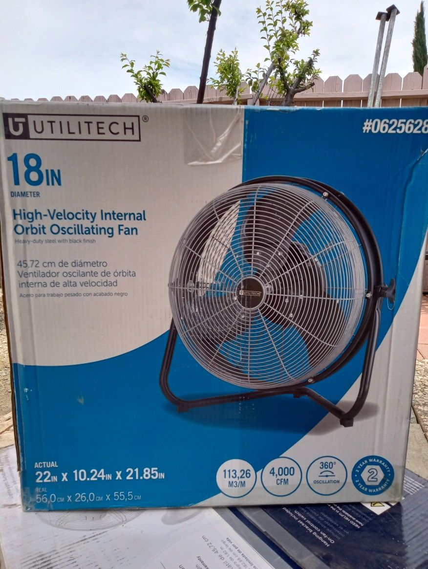 18$ Oscillating Fan