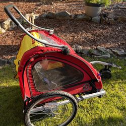 Schwinn Pull/Push Child Bike Trailer