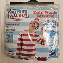 Where's Waldo Child Costume