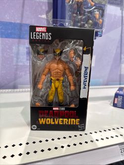 Marvel Legends Series Deadpool & Wolverine Wolverine Figure 14+ Yellow/Black