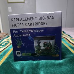 Box of 12 Replacement Tetra Whisper Aquariums Bio-Bag Filter Cartridges - Large