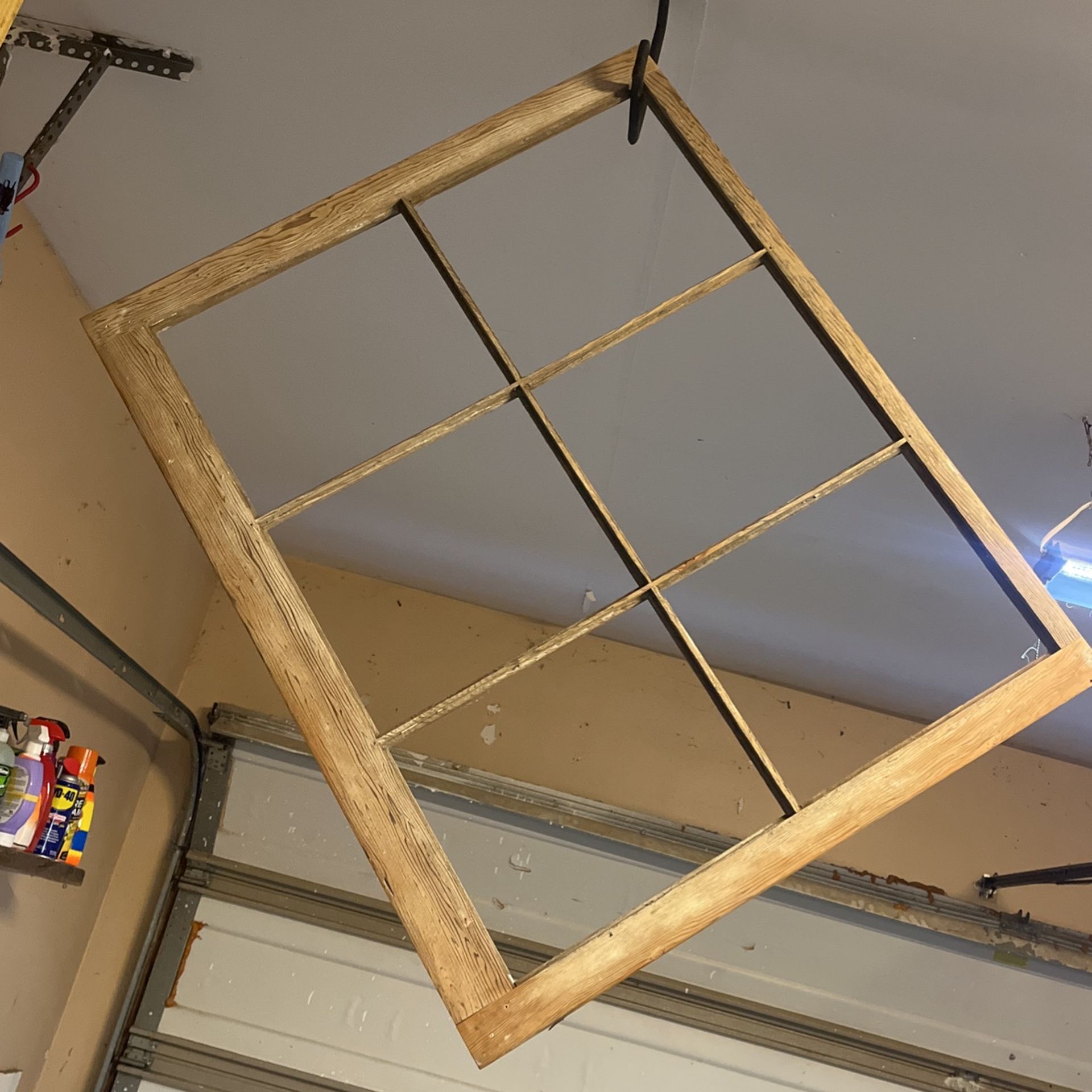 Window Frame From Old House 