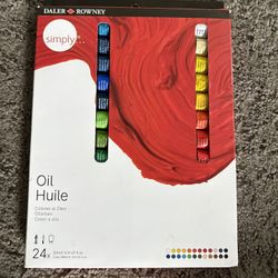 Daler Rowney Oil Paint Set 