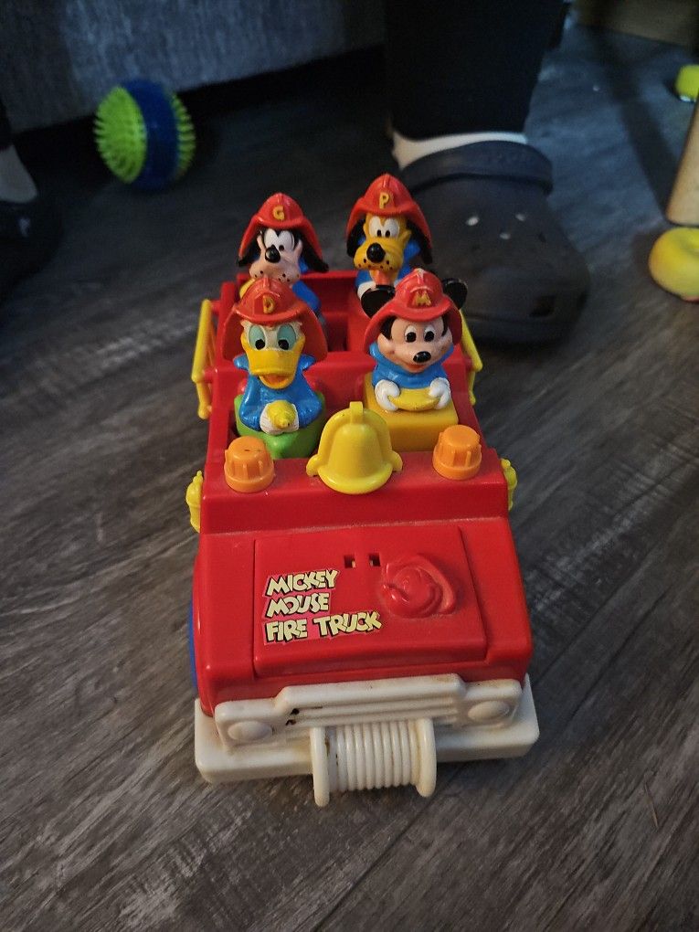 Mickey And Friends Fire Truck