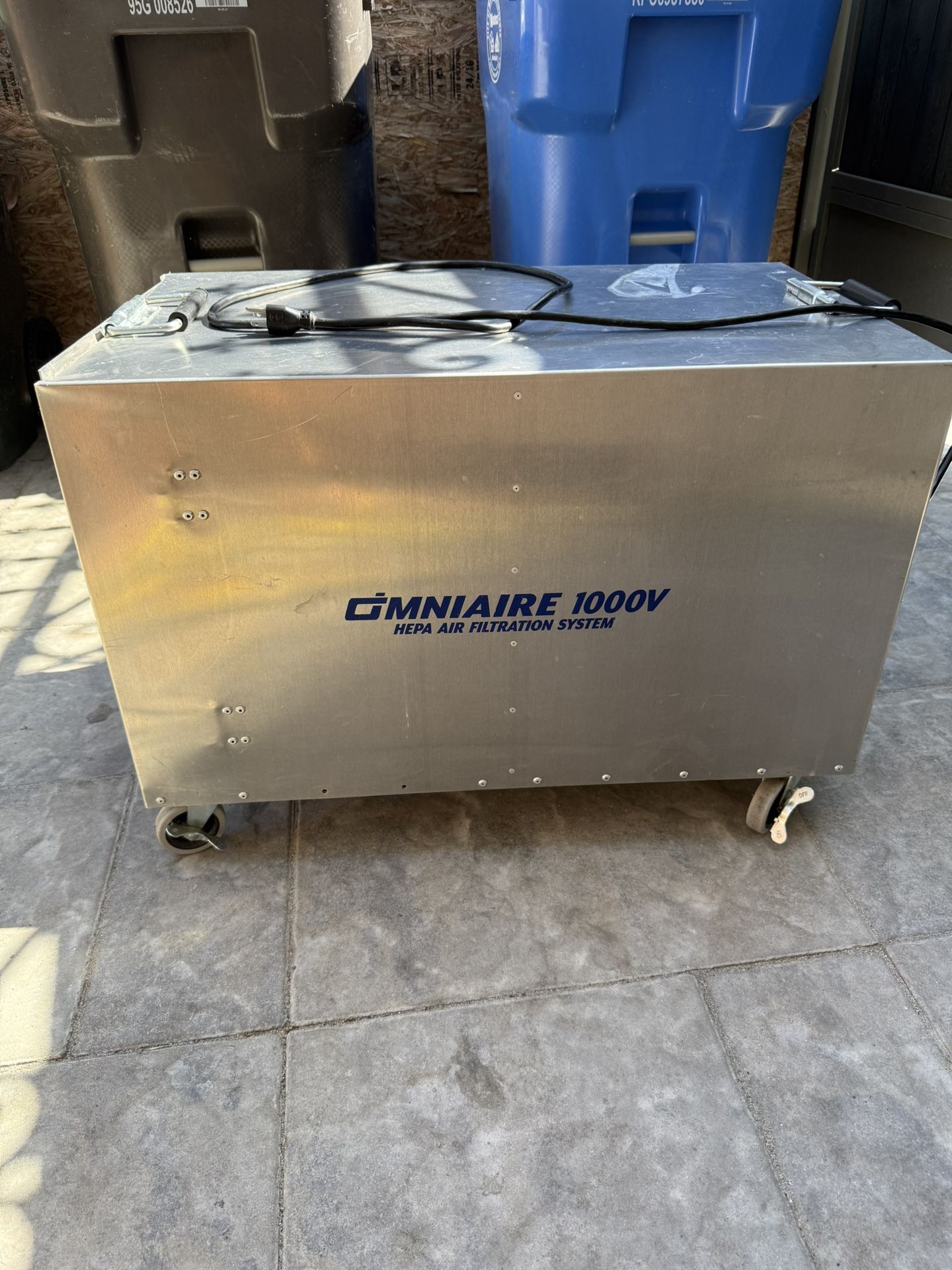 Omniaire 1000v Hepa Air Filtration System 