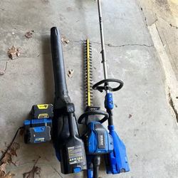 KOBALT 80V MAX YARD TOOL BUNDLE – MUST SELL