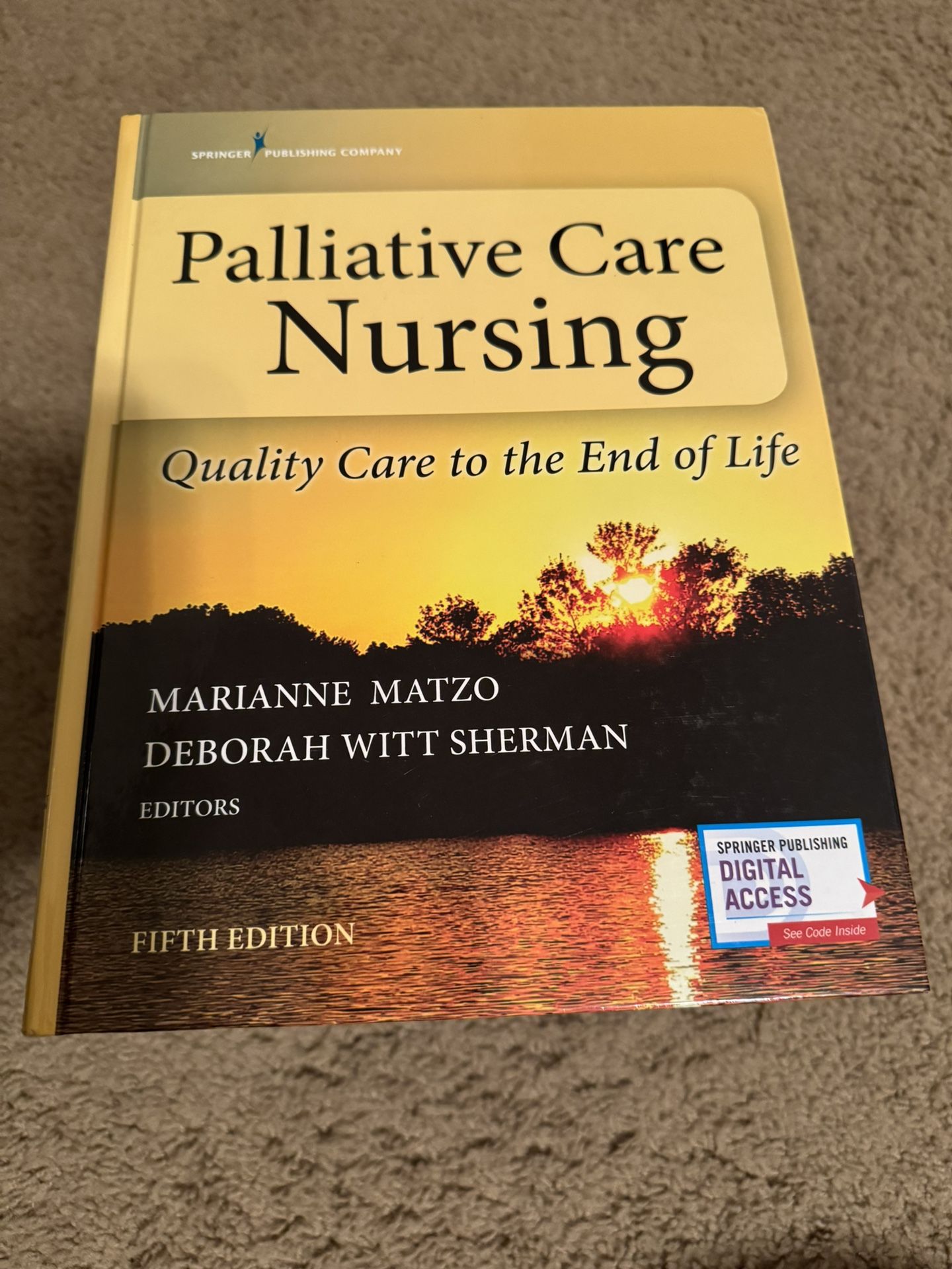 Palliative Care Nursing Textbook