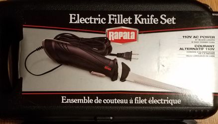 Brand New Rapala Electric Filet Set - 110 AC Plug In - Price is for ONE - FIRM