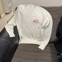 Size. Large. Rose Bowl.1981 NBC Sports Sweater. 