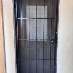 Standard Size  Security Metal Door  With Frame 38”x81”
