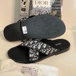 Brand new Dior men slides